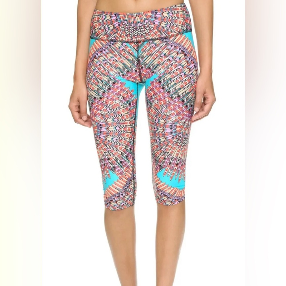 Mara Hoffman Cropped Legging in Skybird